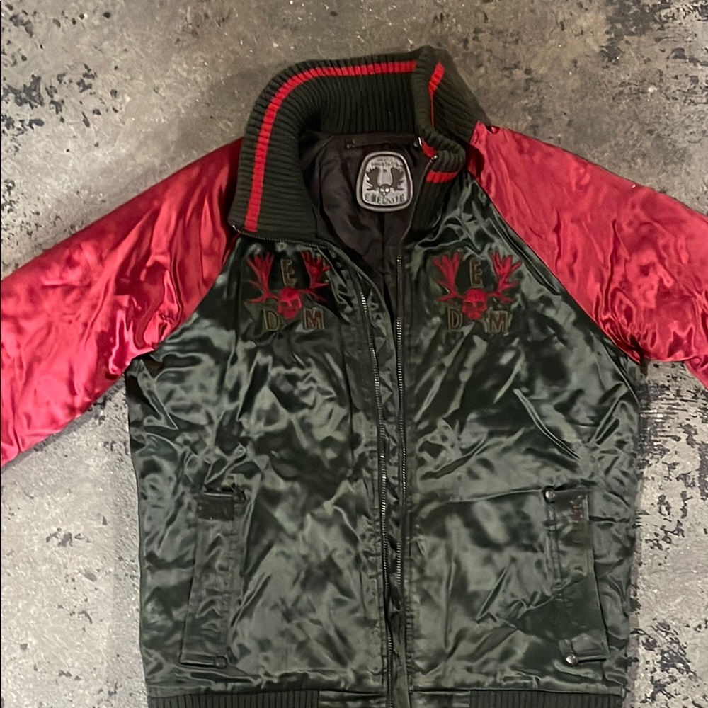 Rare death mountain satin color jacket vintage size L